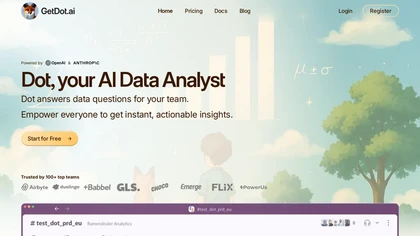 Dot website image