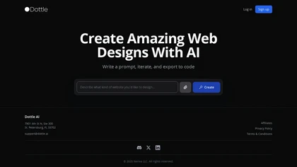 Dottle AI website image