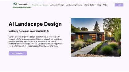 DreamzAR AI Landscape Design image