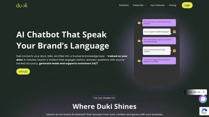 Duki website image