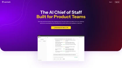 Earmark website image