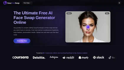Easyfaceswap website image