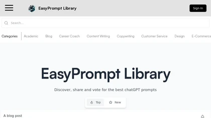 EasyPrompt Library image