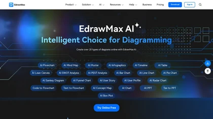 EdrawMax AI website image