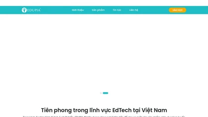 Edupia AI website image