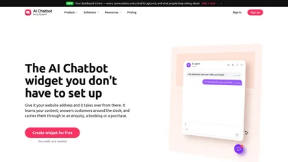 Elfchatbot website image