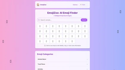 EmojiZoo website image