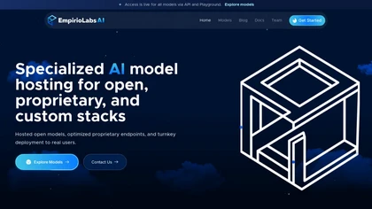 EmpirioLabs AI website image