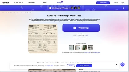 Image text enhancer | Pokecut thumbnail