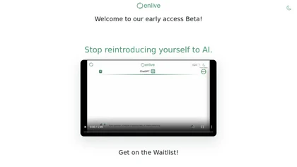 Enlive website image