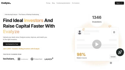 Evalyze website image