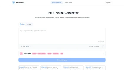 Ezvoice website image
