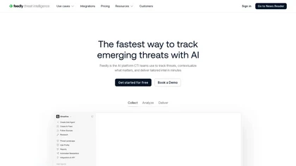 Feedly website image