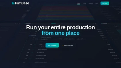 Filmbase website image