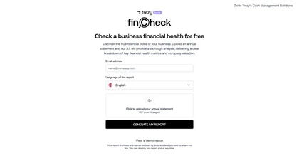 FinCheck by Trezy image