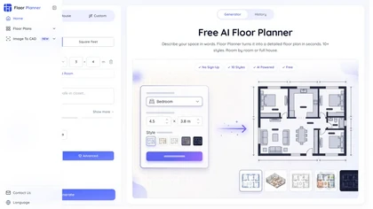 Floor Planner website image