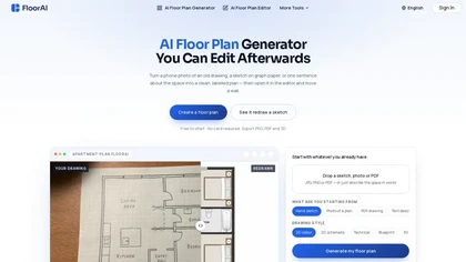 Floor Ai website image