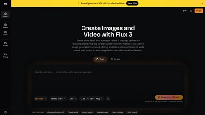 Flux3.studio website image