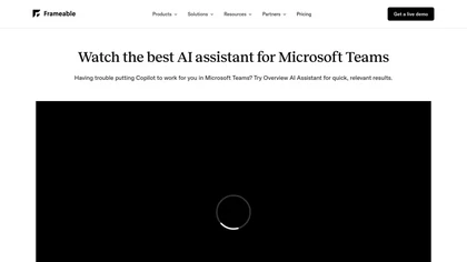 Frameable website image