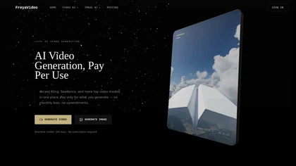 FreyaVideo website image
