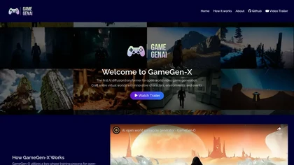 GameGen-O website image