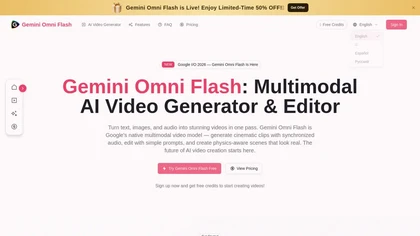 geminiomniflash.ai website image