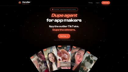 Handler AI website image