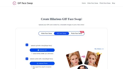 GIF Face Swap image