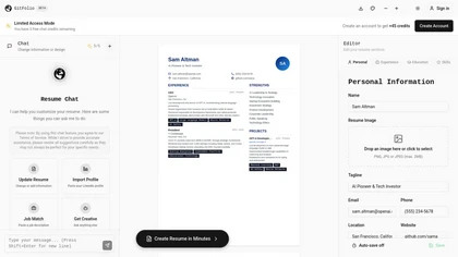 GitFolio website image