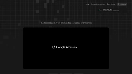 Google AI Studio thumbnail