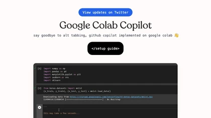 Google Colab Copilot image