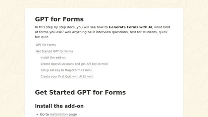 GPT for forms image