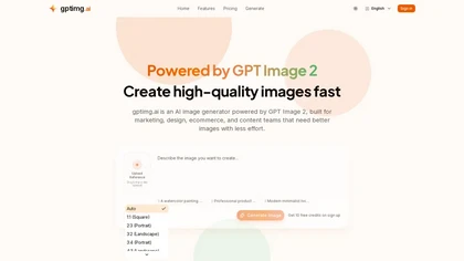 gptimg.ai website image