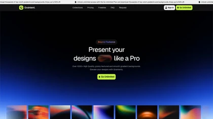 Grainient website image