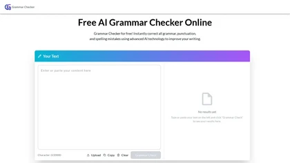Grammar Checker website image