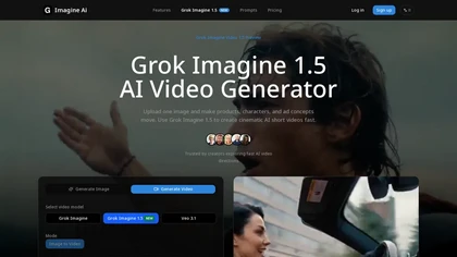 Grok - imagineai.studio website image