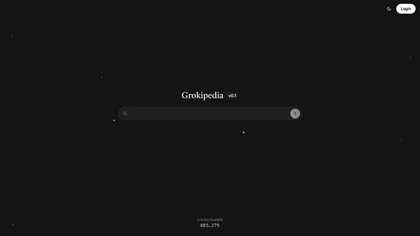 GrokiPedia website image