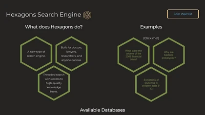 Hexagons Search image