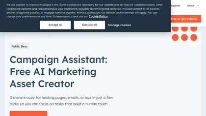 HubSpot Campaign Assistant image