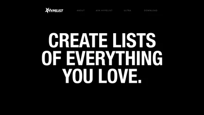 Hypelist website image