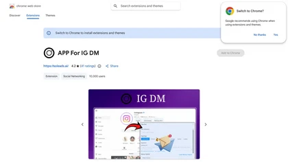 IG DM Bot - Soleads thumbnail
