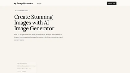 image-generator.io website image