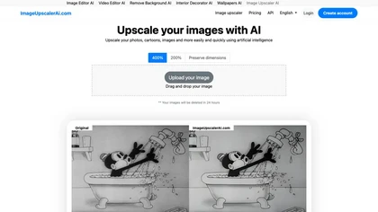 Image Upscaler AI image