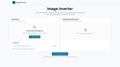 Image Inverter website image