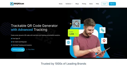 IMQRSCAN website image