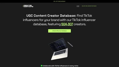 Tiktok Influencer Database thumbnail