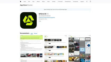 Infora AI website image