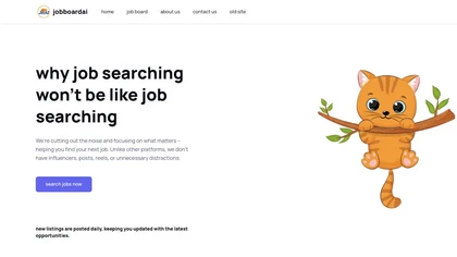 JobBoardAI.io website image