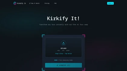 Kirkify It website image