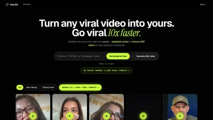 klaylab website image